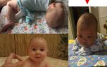 Как научить малыша держать голову — советы и видео для родителей
