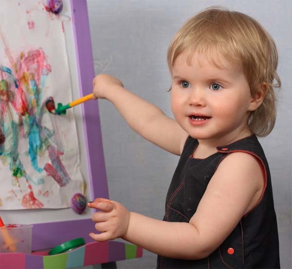 Как научить ребенка рисовать в раннем возрасте