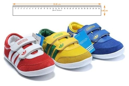 Таблица детской обуви - определяем размер обуви ребенка по длине стопы